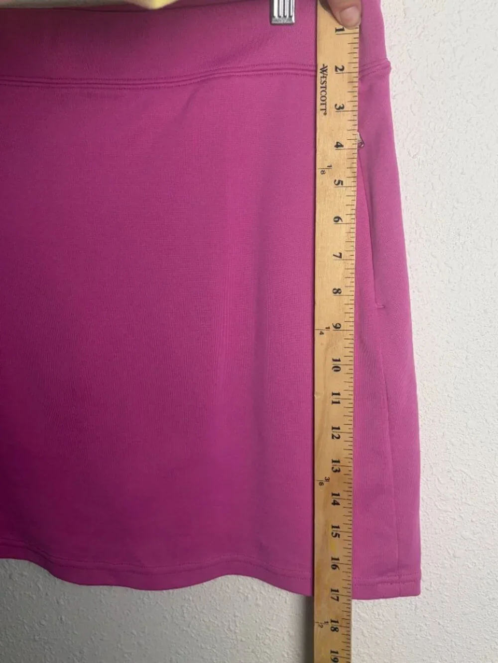 Ralph Lauren Golf Size L Skort Pink Navy Stripe Tennis Skirt Preppy Pull On Gym